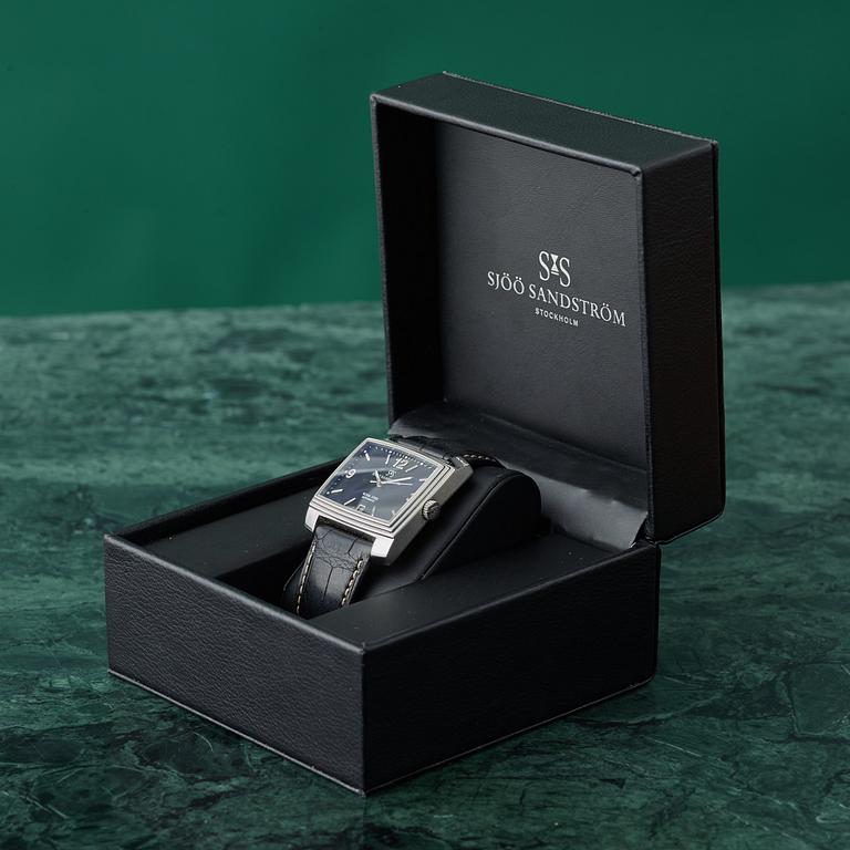 SJÖÖ SANDSTRÖM, Royal Steel Quattro, armbandsur, 40 x 34 (43,5) mm,