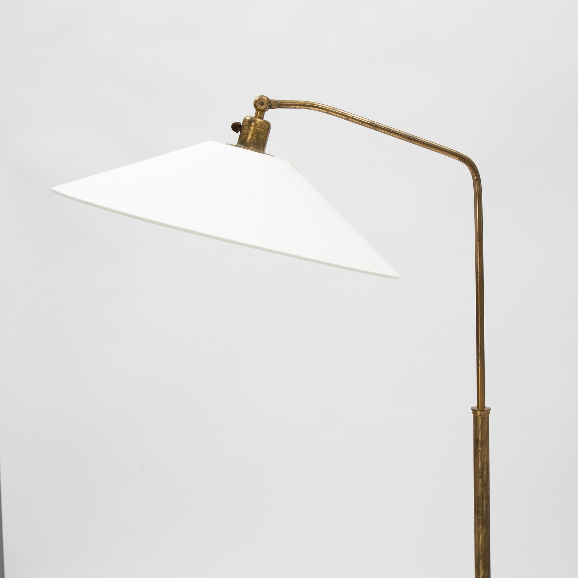 Harald Notini, a pair of floor lights model "15230", Arvid Böhlmarks Lampfabrik, 1940's.