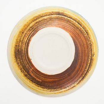 Francesca Mascitti-Lindh, bowl, stoneware, signed FML Arabia.