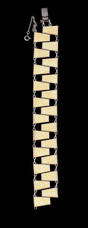 ARMBAND, sterling silver, K. A. Rasmussen, Norge, 1900-talets andra hälft.