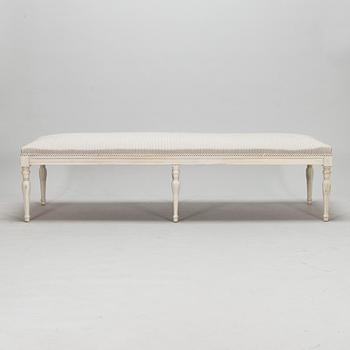 Bänk. sengustaviansk stil, 1900-talets början.