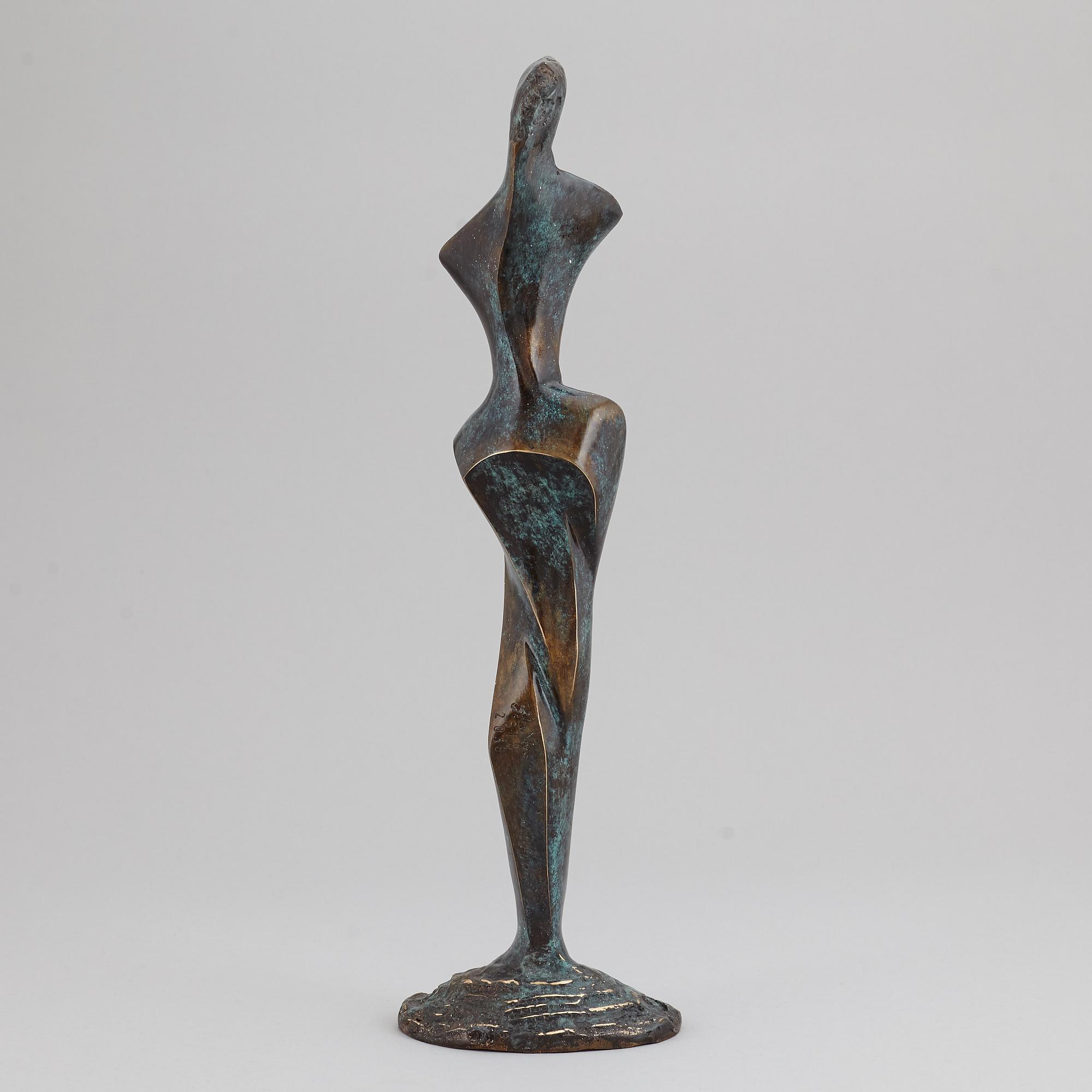 STAN WYS, sculpture, signed, dated 2018 and numbered 6/8.
