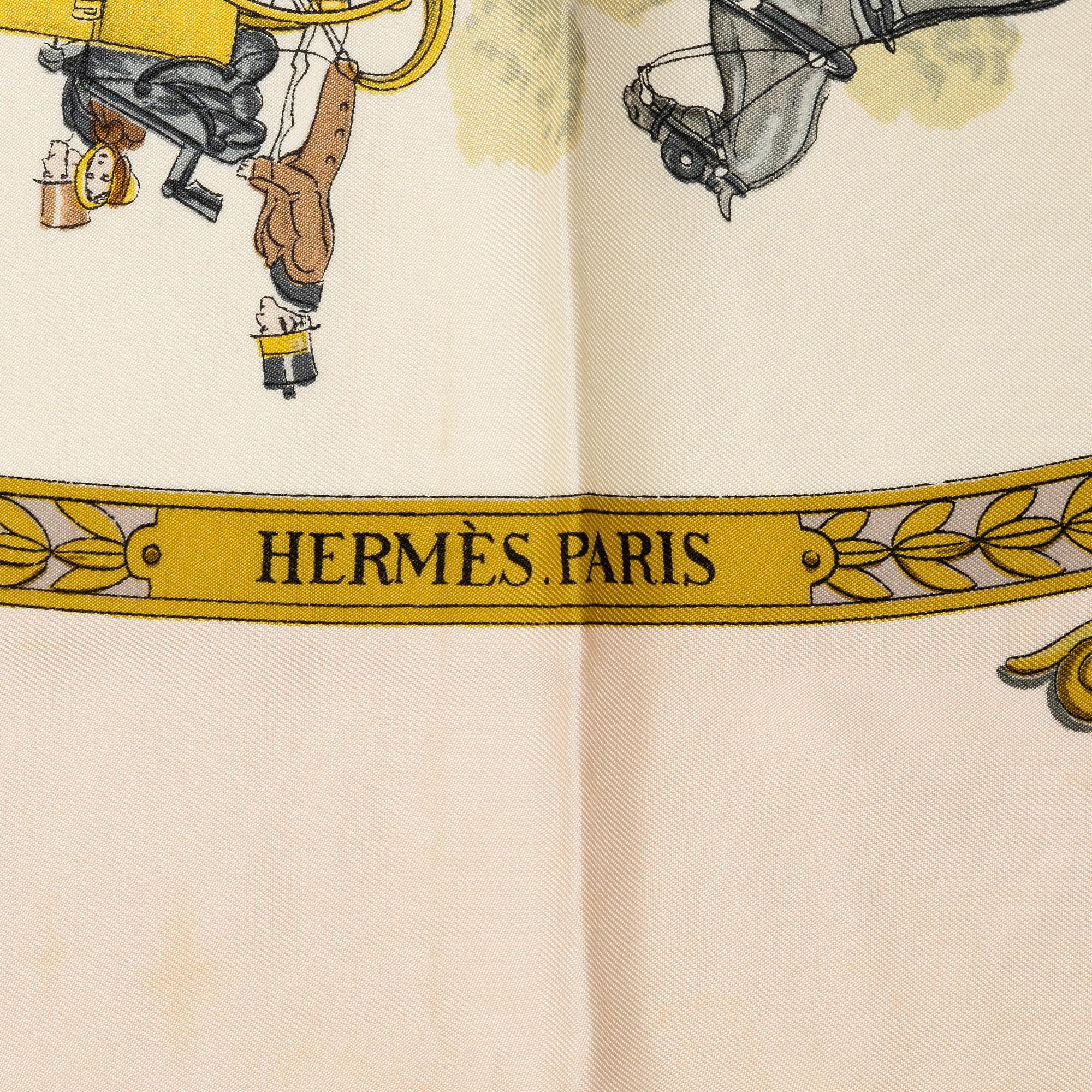 Hermès, scarves, 2 st.