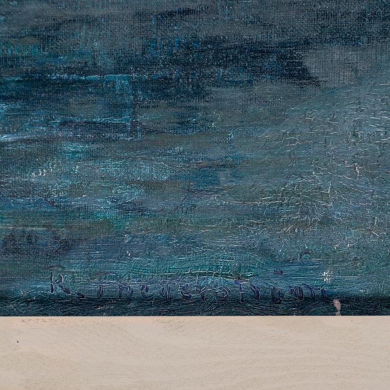 ROBERT THEGERSTRÖM, oil on canvas, signed.