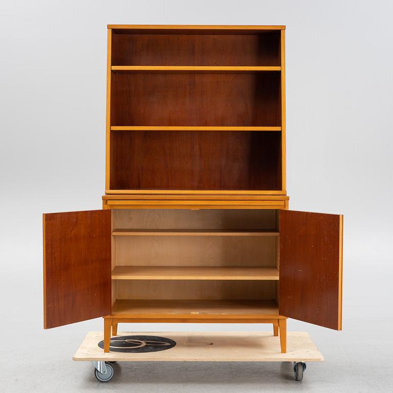 A book shelf with cabinet, 1960's.