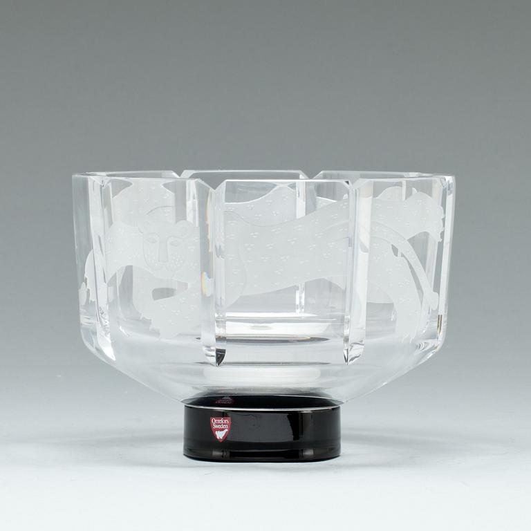 SKÅL, "Cats" Gunnar Cyrén, Orrefors, 1900-talets andra hälft.