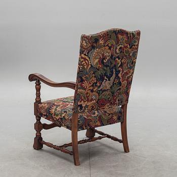KARMSTOL, barockstil, 1900-tal.