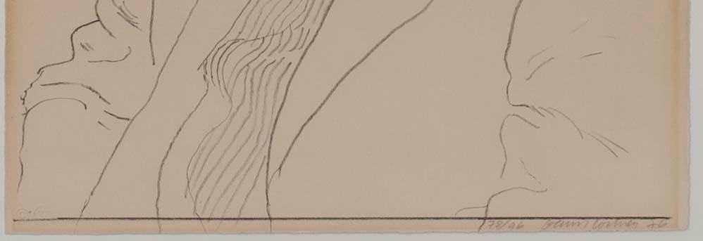 DAVID HOCKNEY, litografi, sign. och dat. -76. Numr. 78/96.