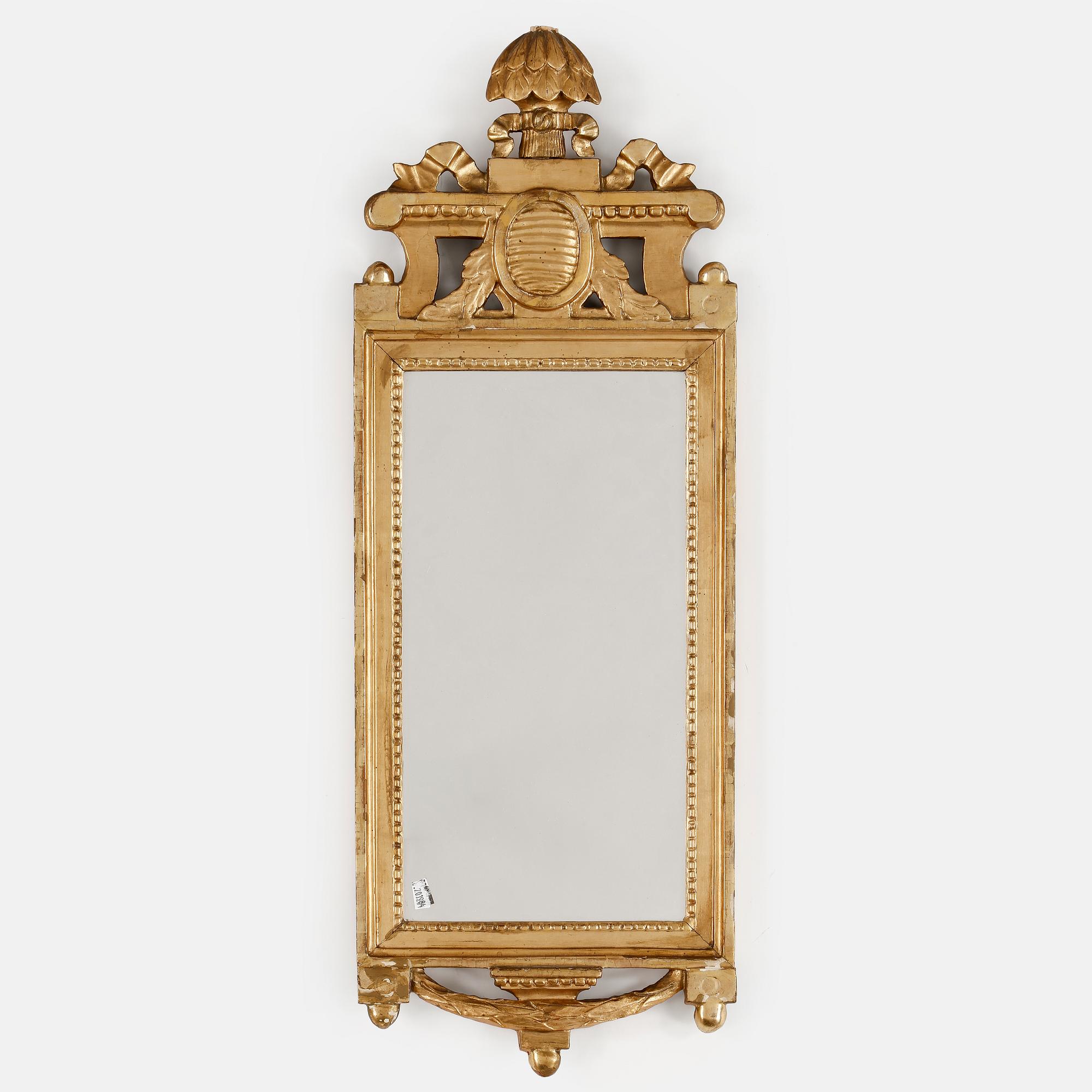 SPEGEL, gustaviansk, 1700-talets slut.