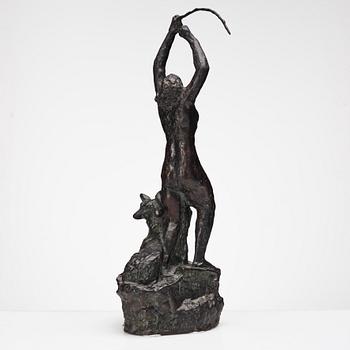 CARL FRISENDAHL, bronze sculpture, signed C. Frisendahl.