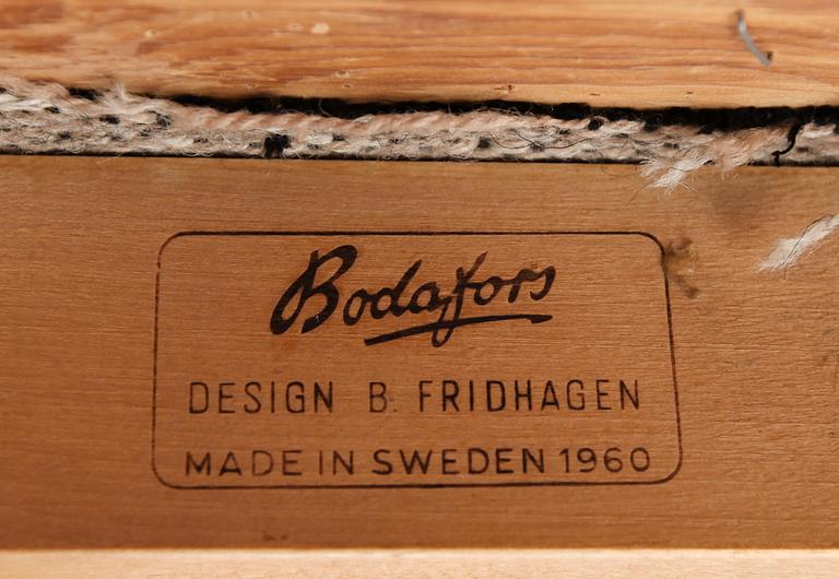 MATGRUPP, 7 delar, Bertil Fridhagen, Bodafors, 1960-tal.