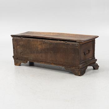 A renaissance style cassone, 19th century with older parts.
