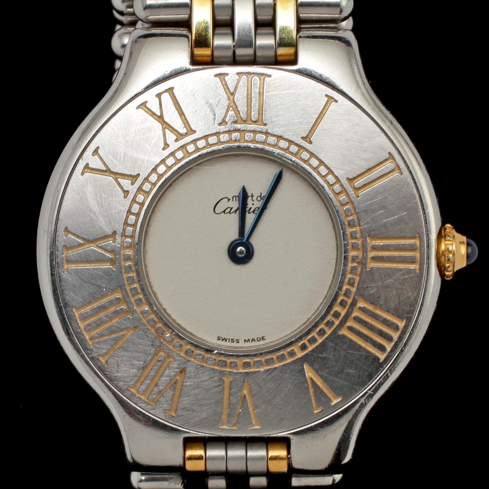 ARMBANDSUR, Must 21, must de Cartier, 1900-talets slut.