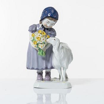 Max Bochmann (1874-1942), figurin, porslin, Meissen, Tyskland, 1900-talets början.