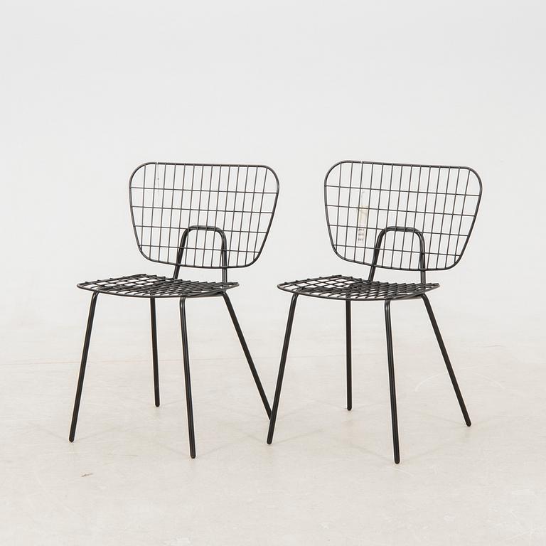 Studio WM chairs, 6 pieces, "String" model, for Audio Copenhagen, contemporary.