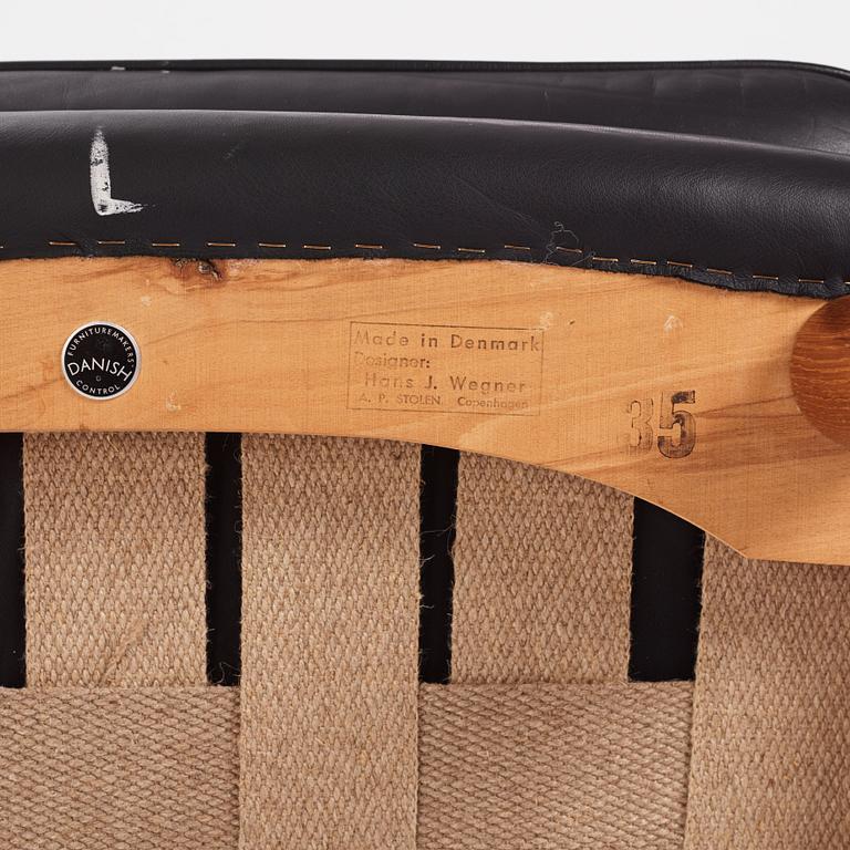 Hans J. Wegner, a "Papa Bear" armchair, AP-Stolen, Denmark 1950s-60s.