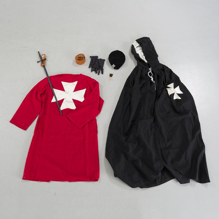 A 20h century order suit for the Sovereign Military Order of Malta.