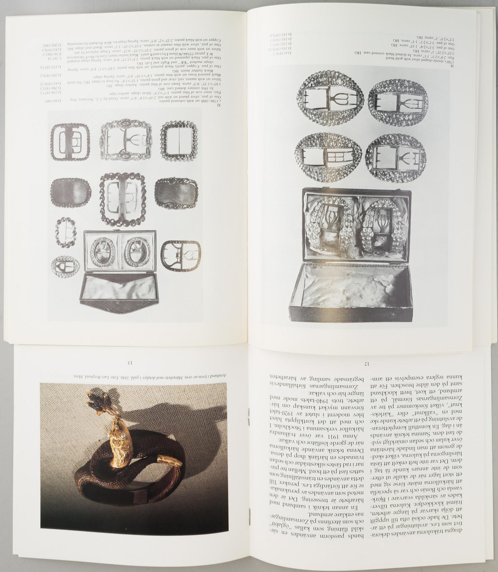 BOOKS, 9 vol, about Jewelry.