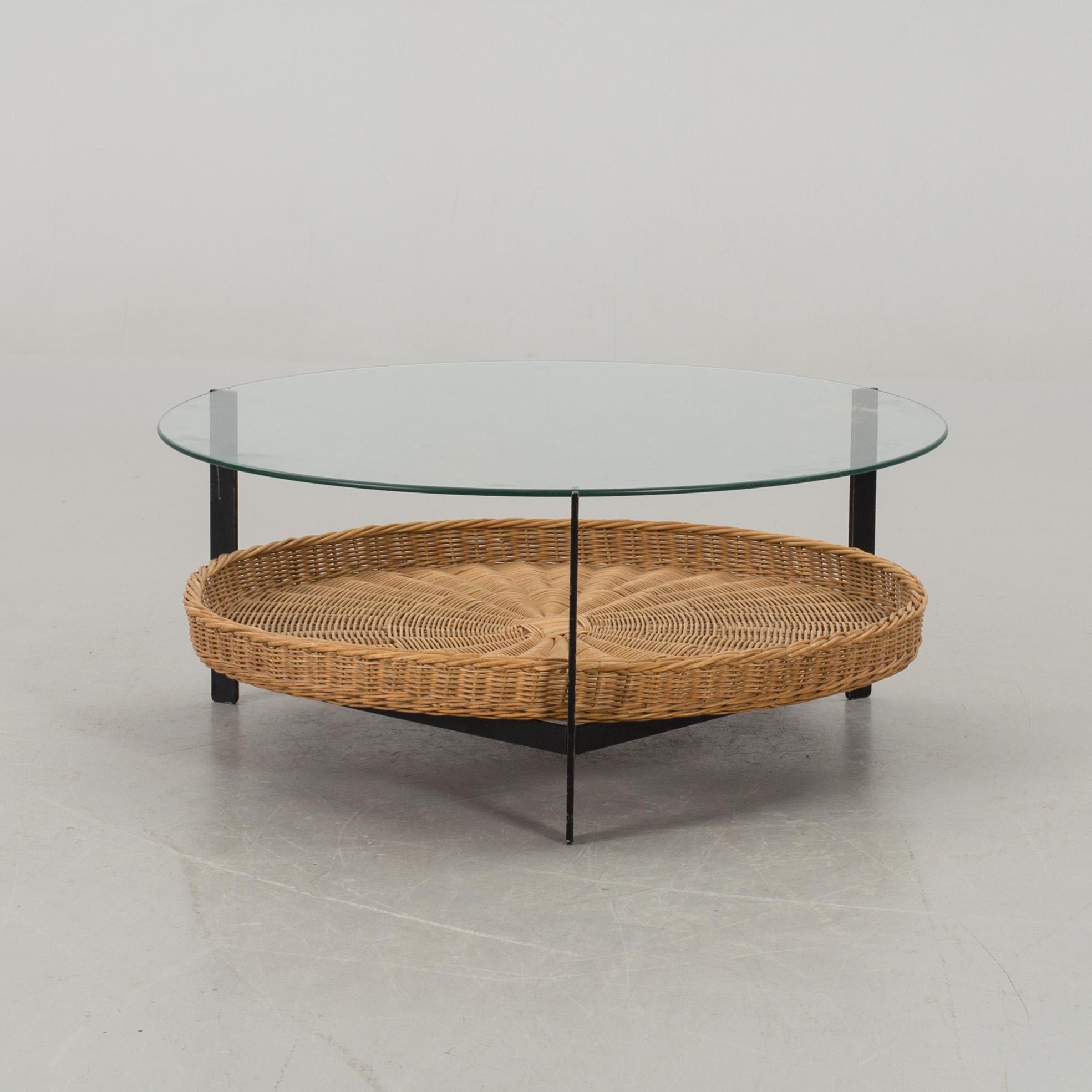 A 1960's/70's SOFA TABLE.