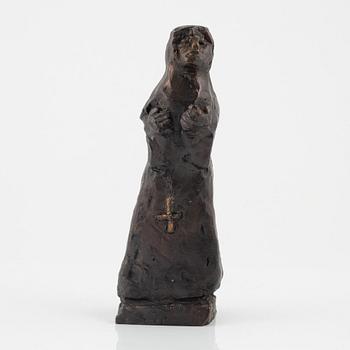 Bror Marklund, sculpture, signed, bronze, height 23 cm.