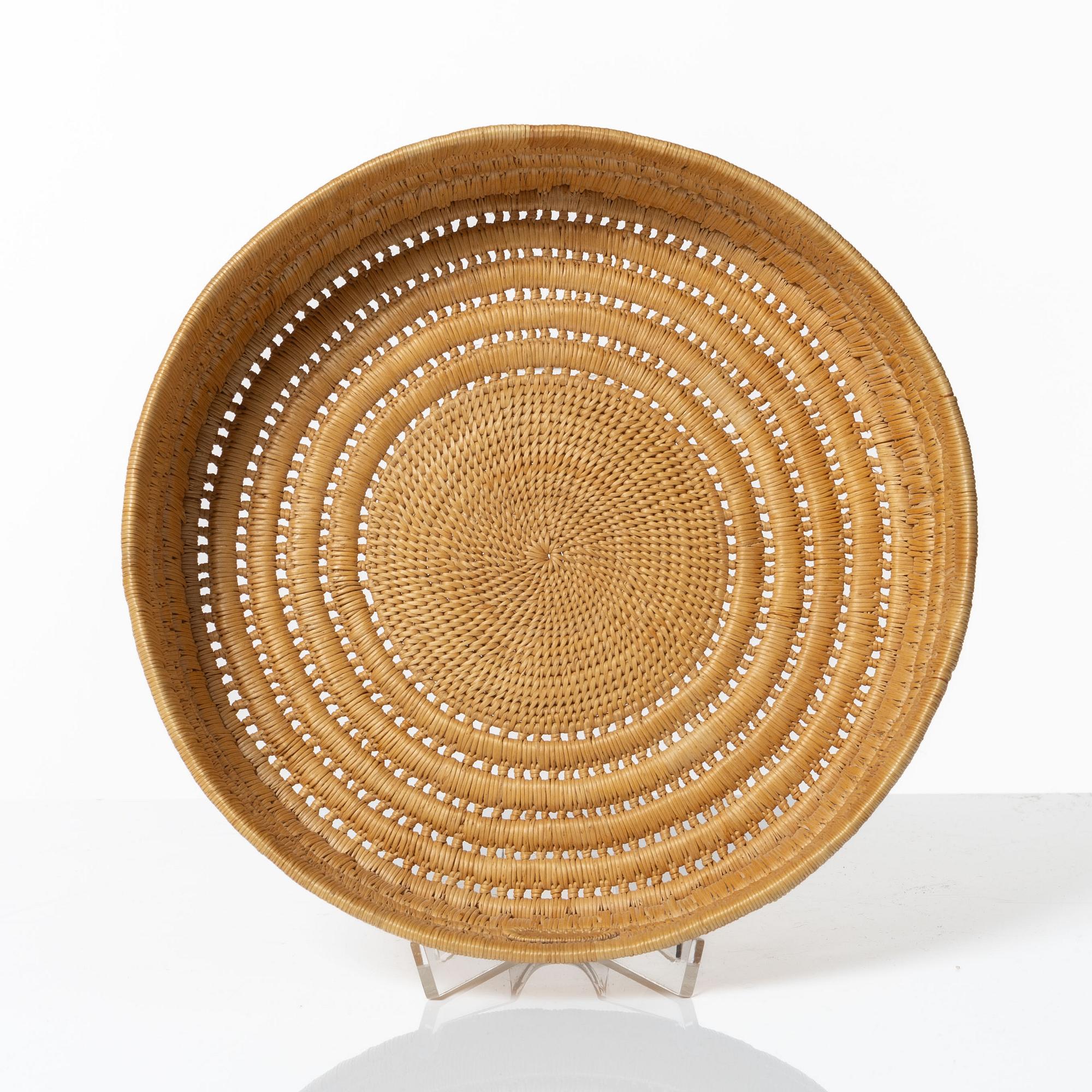Ellen Kitok-Andersson, a root cheese mould, signed.