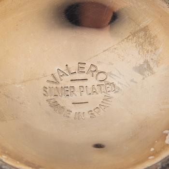 Cup 7+6 pcs first half of the 20th century, silver plate.