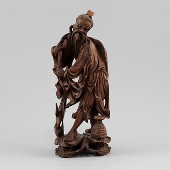 FIGURIN, trä, Kina, 1900-tal.