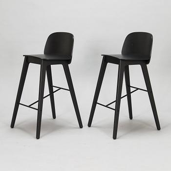 Barstolar,4 st, "Comma" för Kvik 2000-tal.
