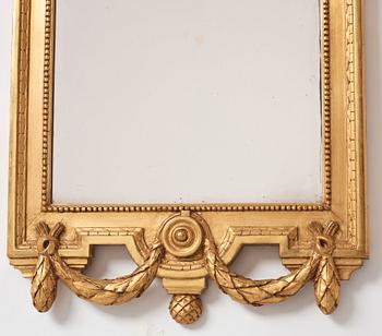 A Gustavian mirror by J. Åkerblad 1784.