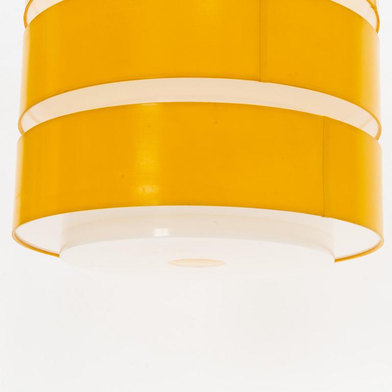 An acrylic 'Cylindrus' ceiling light, Luxus, Vittsjö.