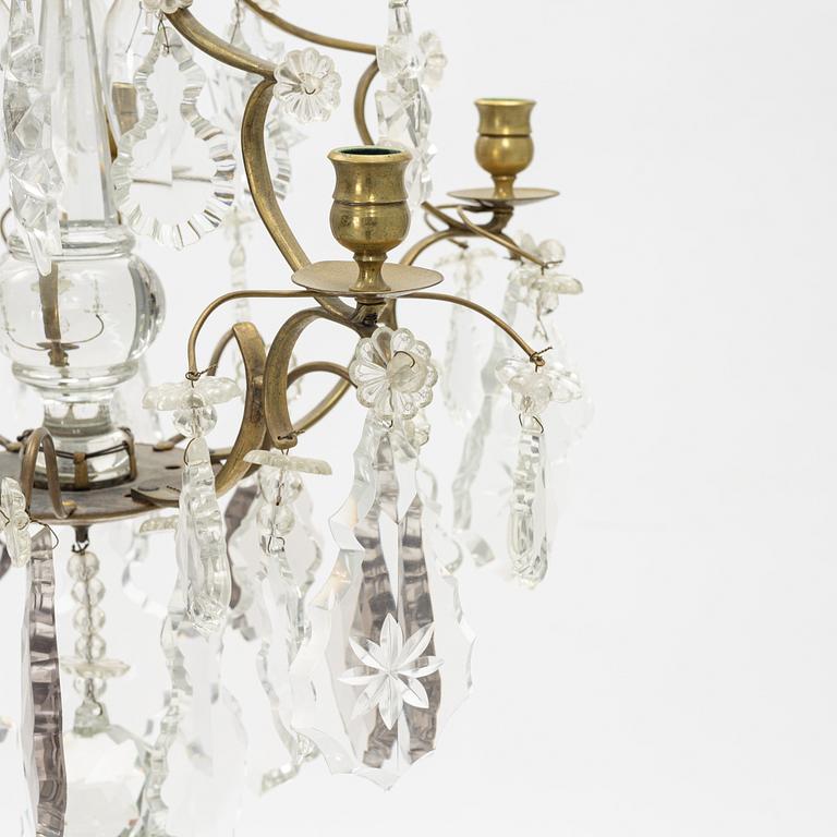 A Rococo Style Chandelier, 20th Century.