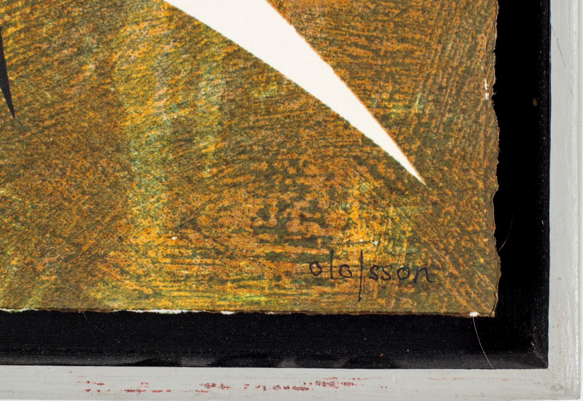 PIERRE OLOFSSON, färglitografi, signerad och numrerad 15/100.