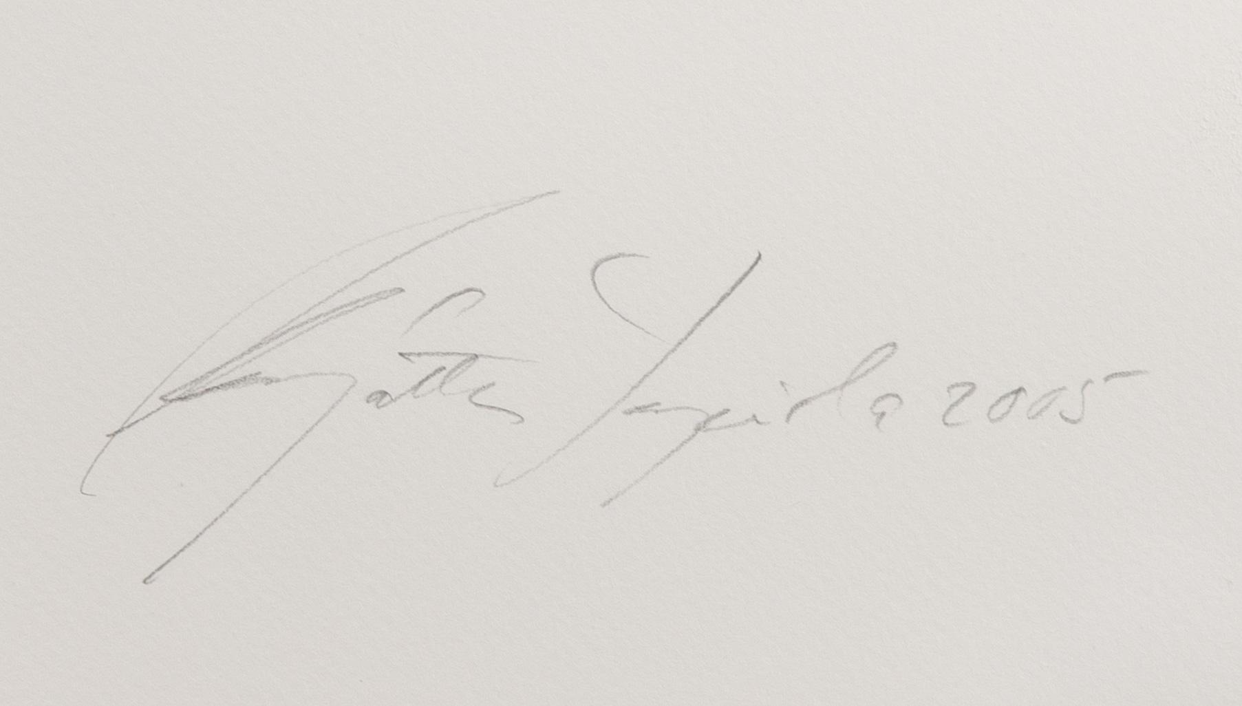 MARJATTA TAPIOLA, litografi, signerad, numrerad 3/10 och daterad 2005.