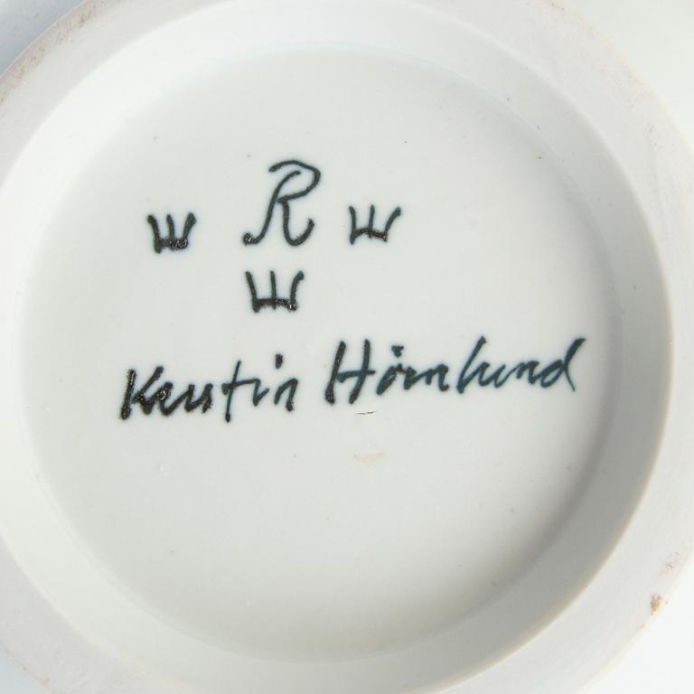 Kerstin Hörnlund, a set of two bowls own workshop and Rörstrand.