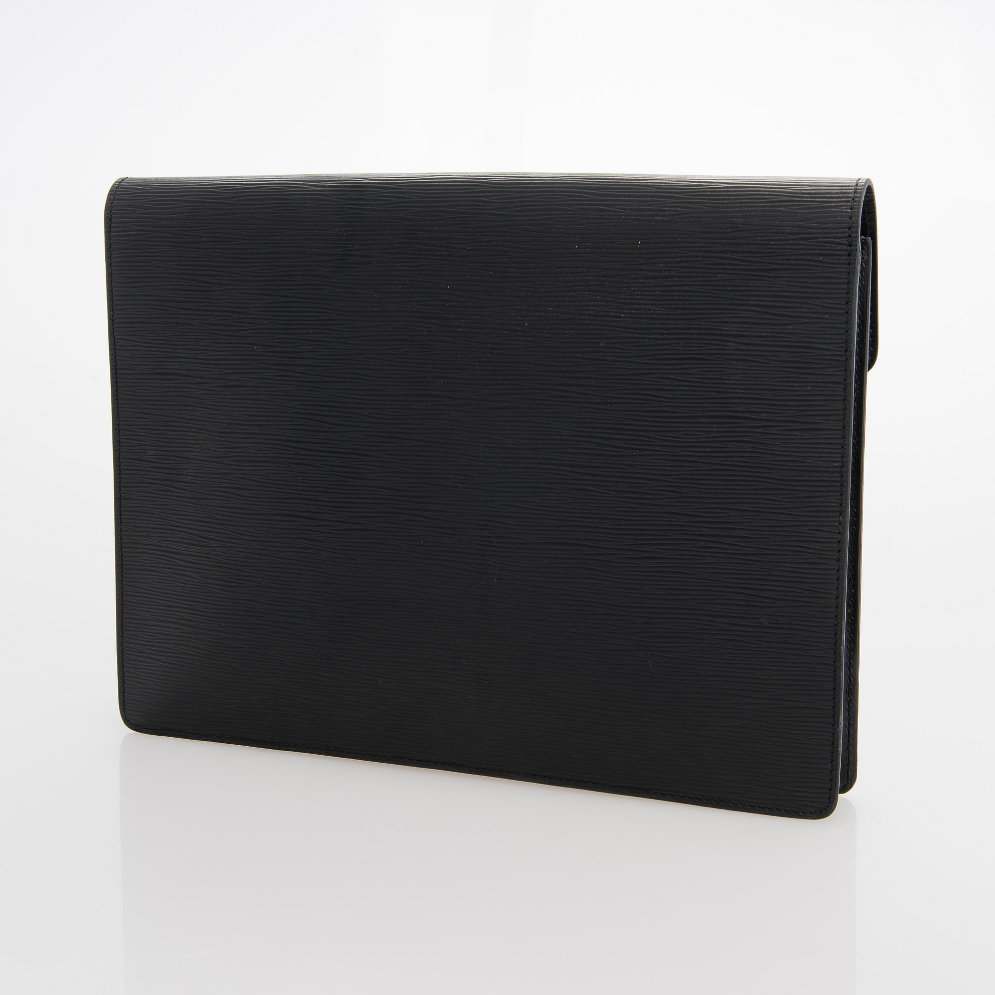 Louis Vuitton, Epi Leather 'Porte Documents Senateur' clutch.