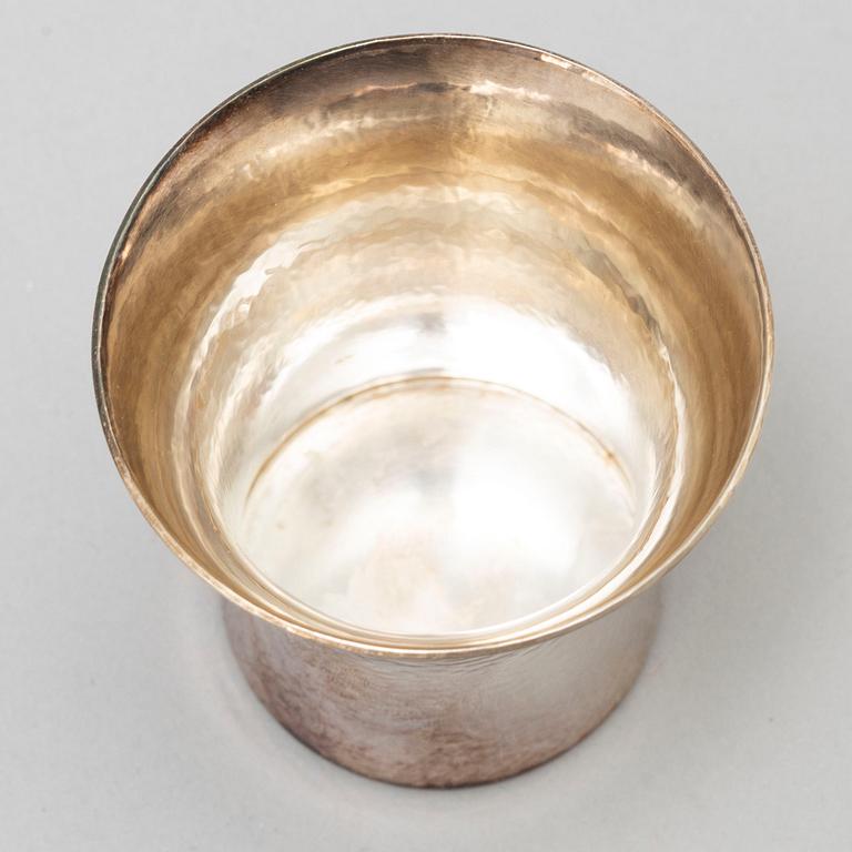 KARL-AXEL KARLSSON, MEMA, and HUGO STRÖMDAHL, three sterling silver bowls, 1950-80s.