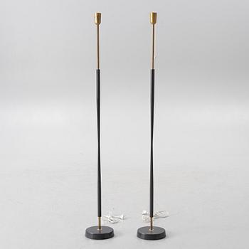 Asea, floor lamps, a pair, first half of the 20th century.