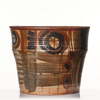 Lisa Larson, a stoneware floor vase, Gustavsberg studio, probably 1960's.