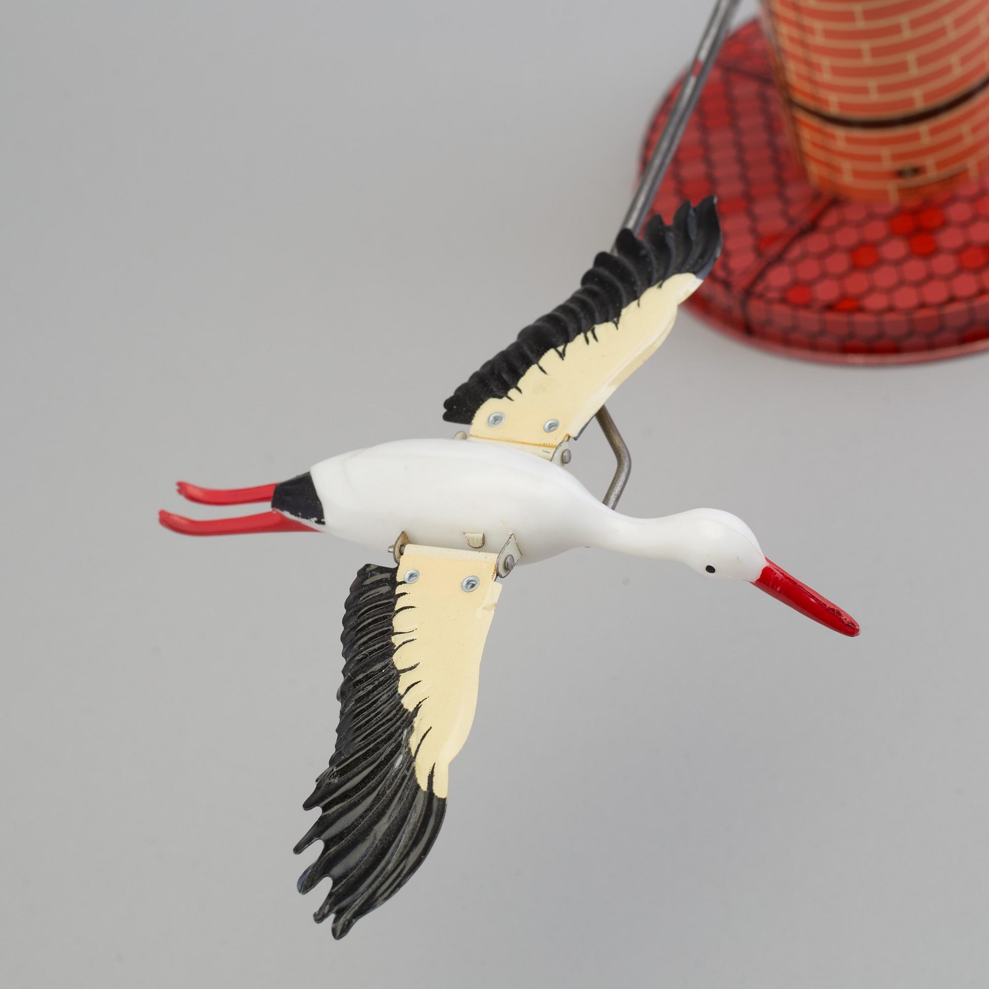 a German tin toy from the middle of the 20th century.