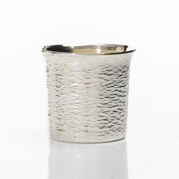 Lennart Råström, Goblets, 4 pcs, silver, in a case, CG Råström, Stockholm 1973.