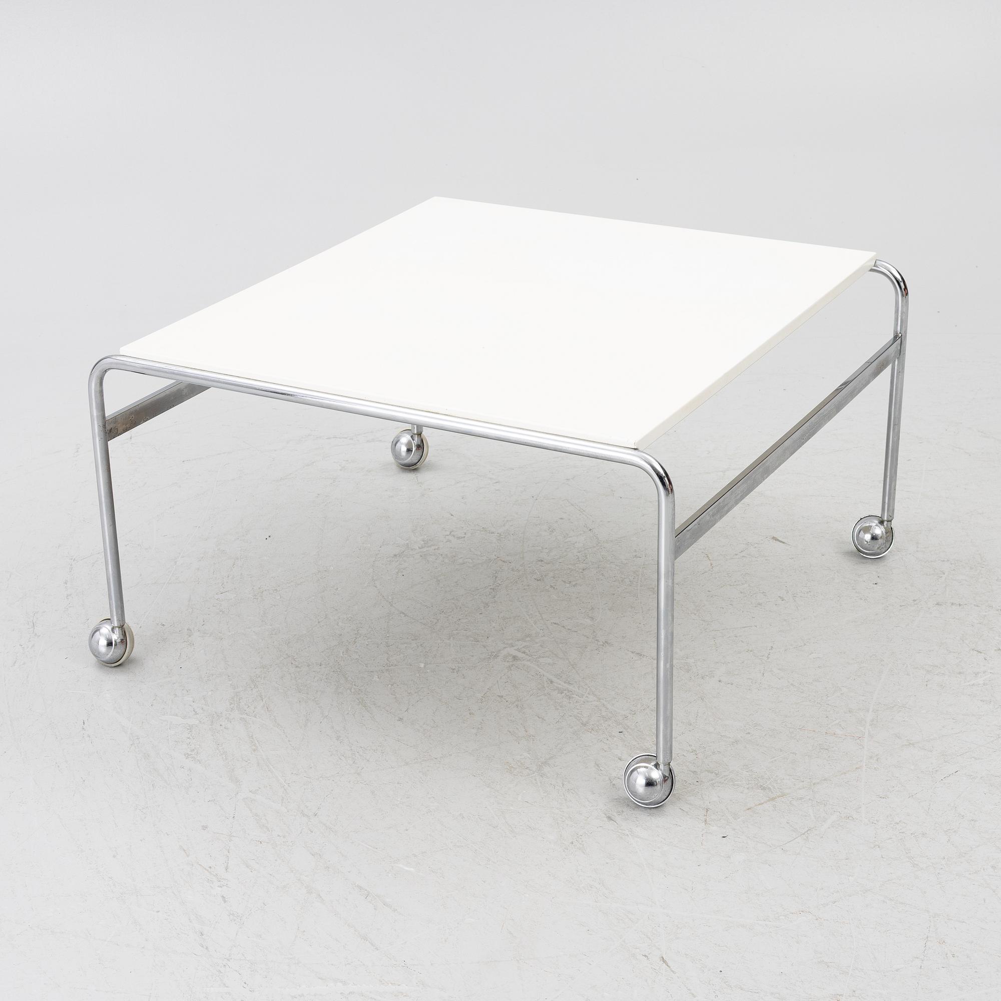 Bruno Mathsson, Coffee table, “Karin”, DUX, late 20th century.