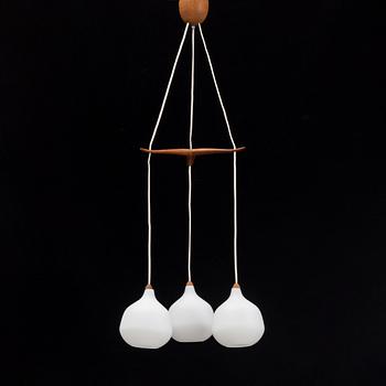 Uno & Östen Kristiansson, taklampa, Luxus, Vittsjö, 1950/60-tal.