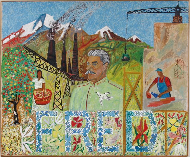 UNO VALLMAN, olja på duk, sign.