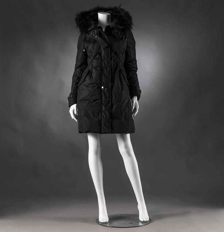 A Moncler down coat, size 2.