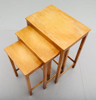 SATSBORD, 3 delar, 1900-talets andra hälft.