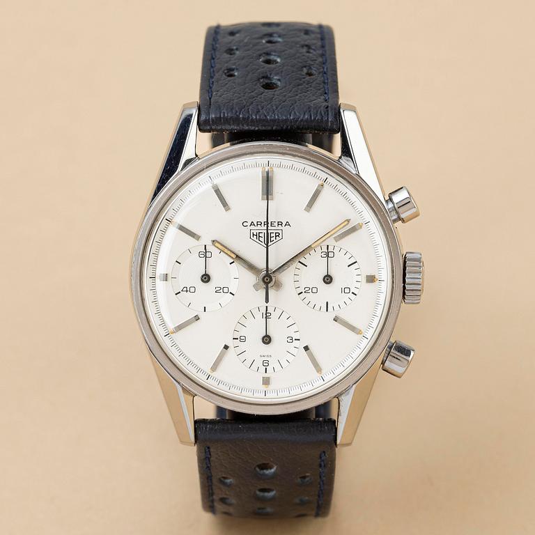 Heuer, Carrera, "Eggshell 1st Execution", ca 1963.