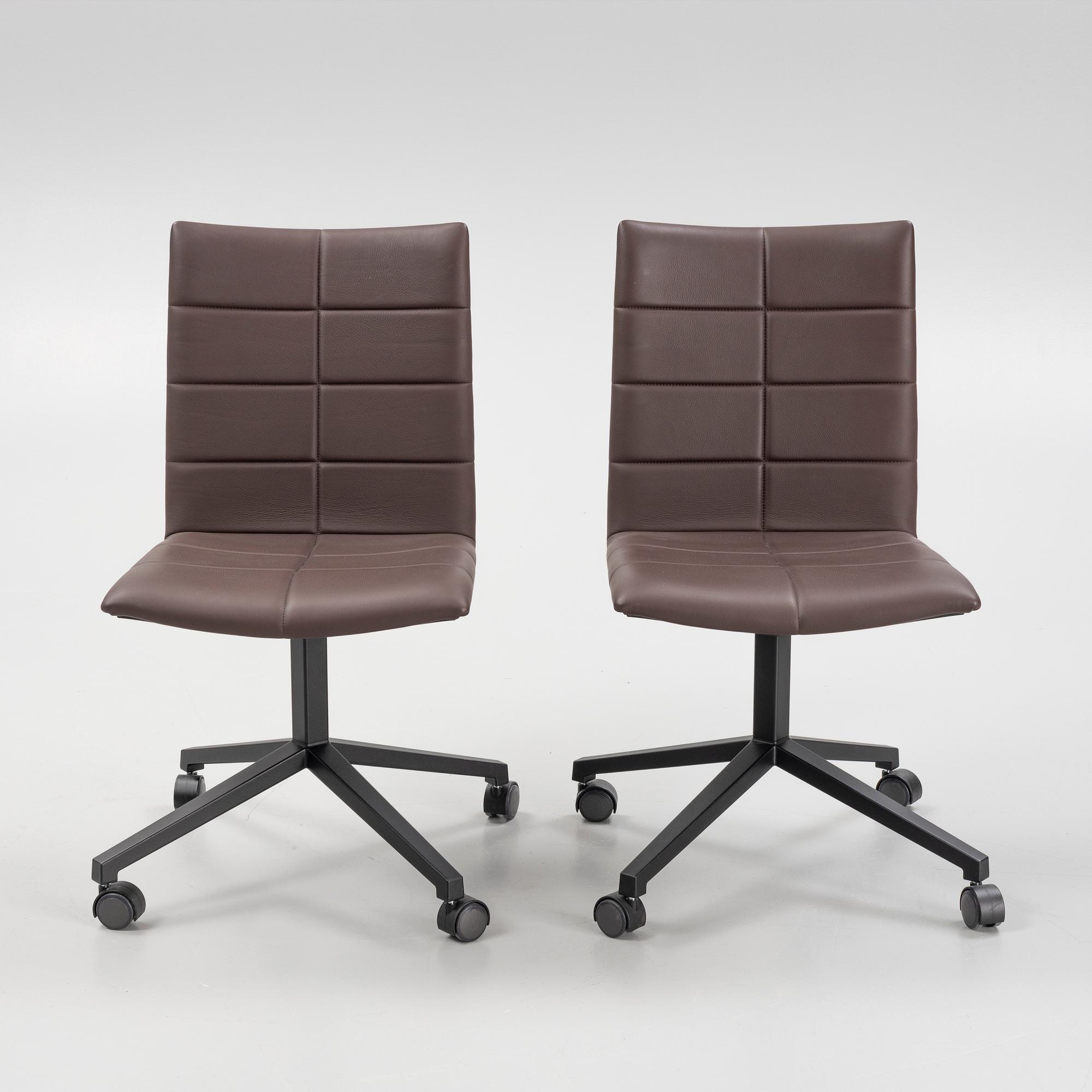 A pair of 'Archal' chairs, Lammhults.