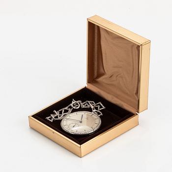Pocket watch, Signed Omega, 45 mm.