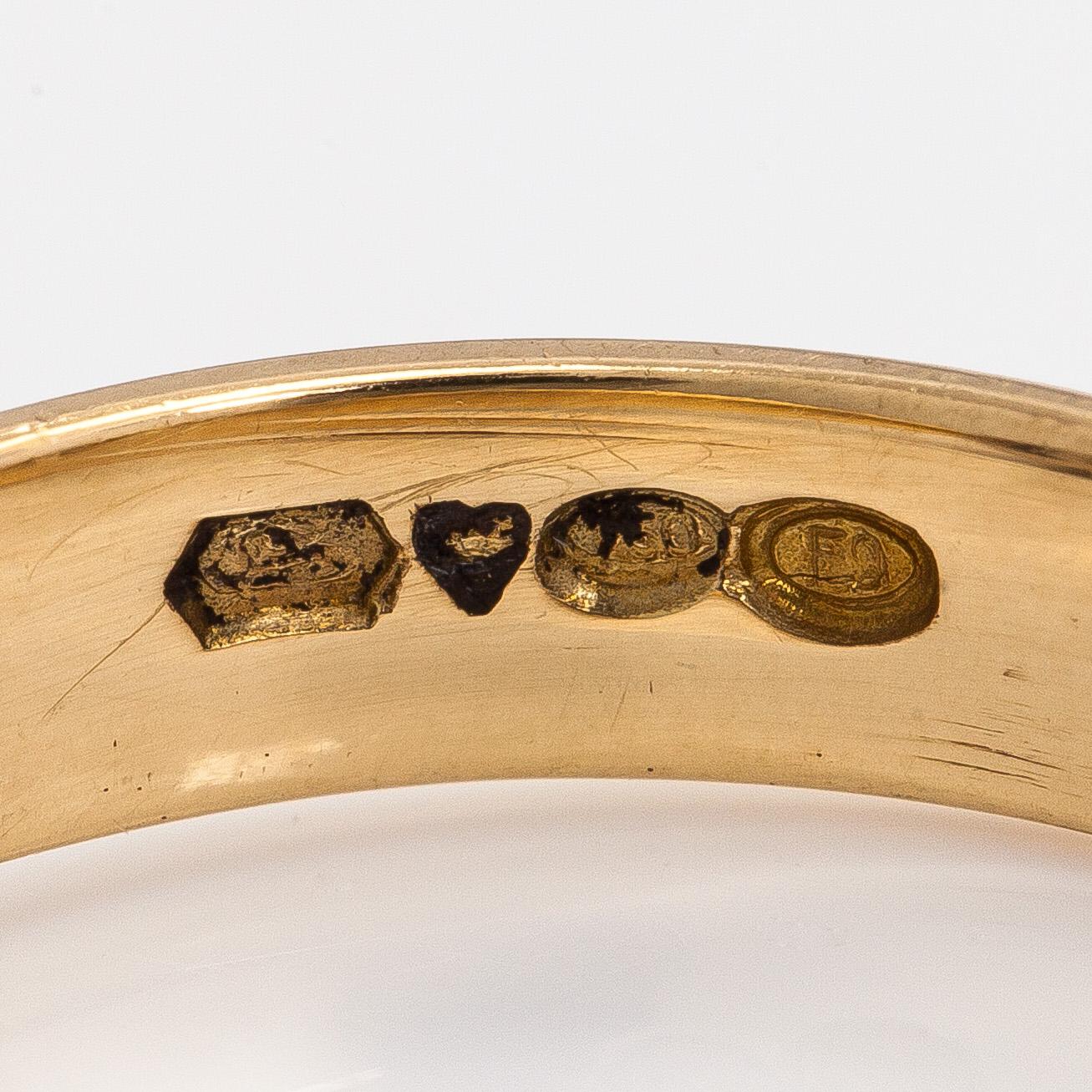 Ring, briljantslipad diamant 0,35 ct, 18K guld, 2007.