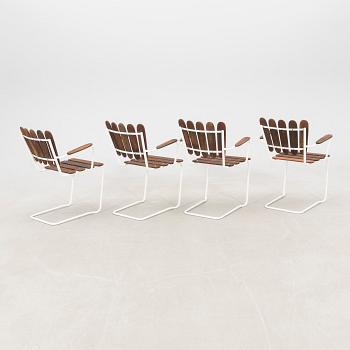 Garden Chairs, 4 pcs, second half of the 20th century.